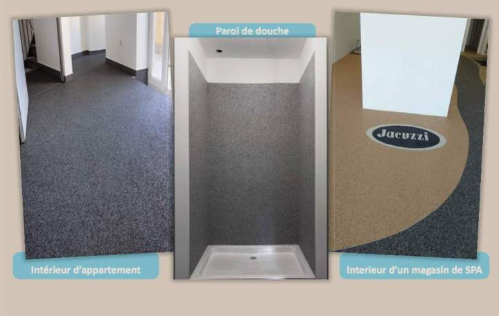 Installation de moquette de pierre à Soorts-Hossegor