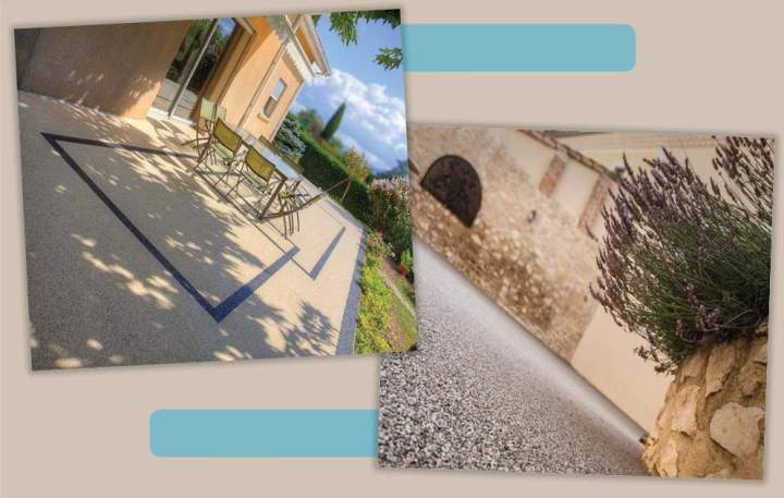 Réalisation de surfaces en moquette de pierre à Soorts-Hossegor